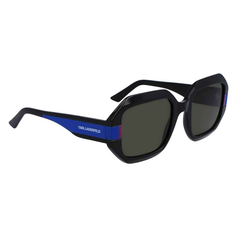Karl Lagerfeld Black Injected Sunglasses