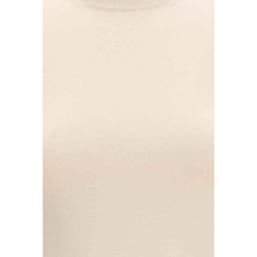 Max Mara Beige Viscose T-Shirt