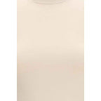Max Mara Beige Viscose T-Shirt