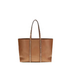Valentino Garavani Brown Calf Leather Bos Taurus Shoulder Bag