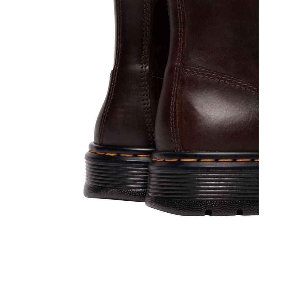 Dr. Martens Brown Leather Athletic Sneakers