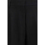 Max Mara Black Linen Pants