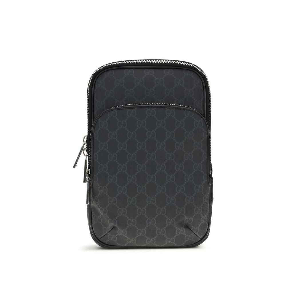 Gucci Black Polyurethane Shoulder Bag