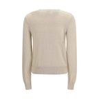 Burberry Beige Polyester Cardigan