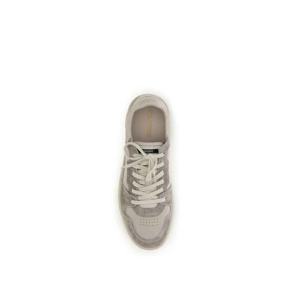 Axel Arigato Gray Calf Leather Bos Taurus Low Top Sneakers