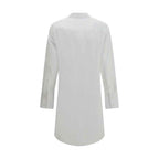 Maison Margiela White Cotton Casual Dress