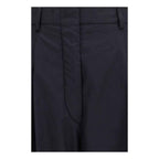 The Latest Black Cotton Casual Pants