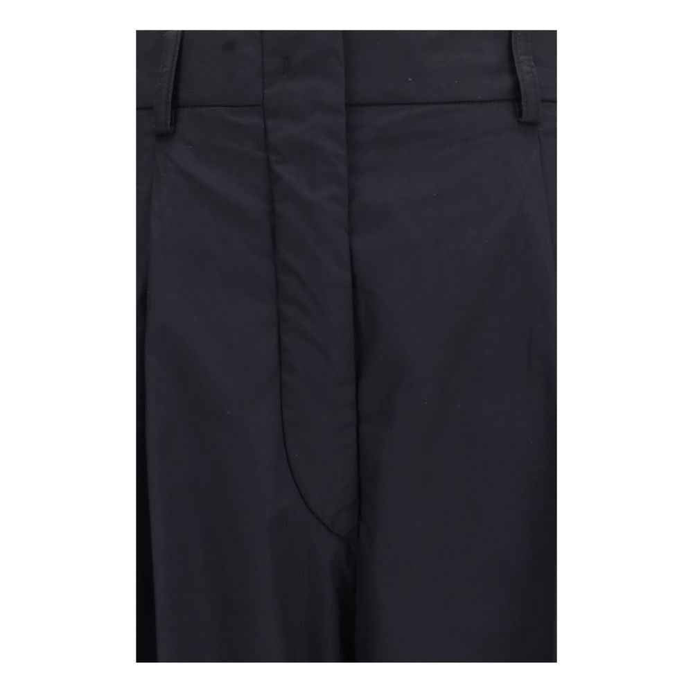 The Latest Black Cotton Casual Pants