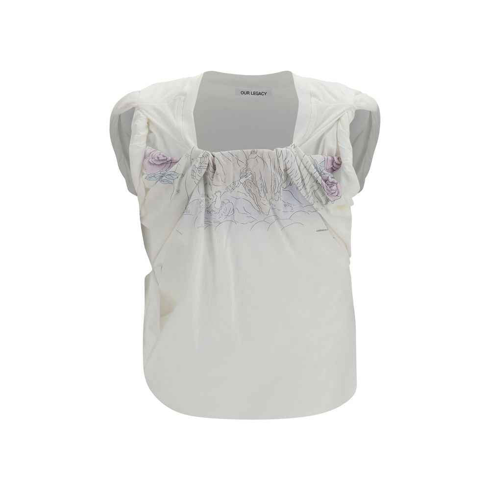 Our Legacy White Cotton T-Shirt