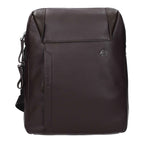 Piquadro Brown Leather Crossbody Bag