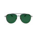 Ferragamo Gray Metal Sunglasses