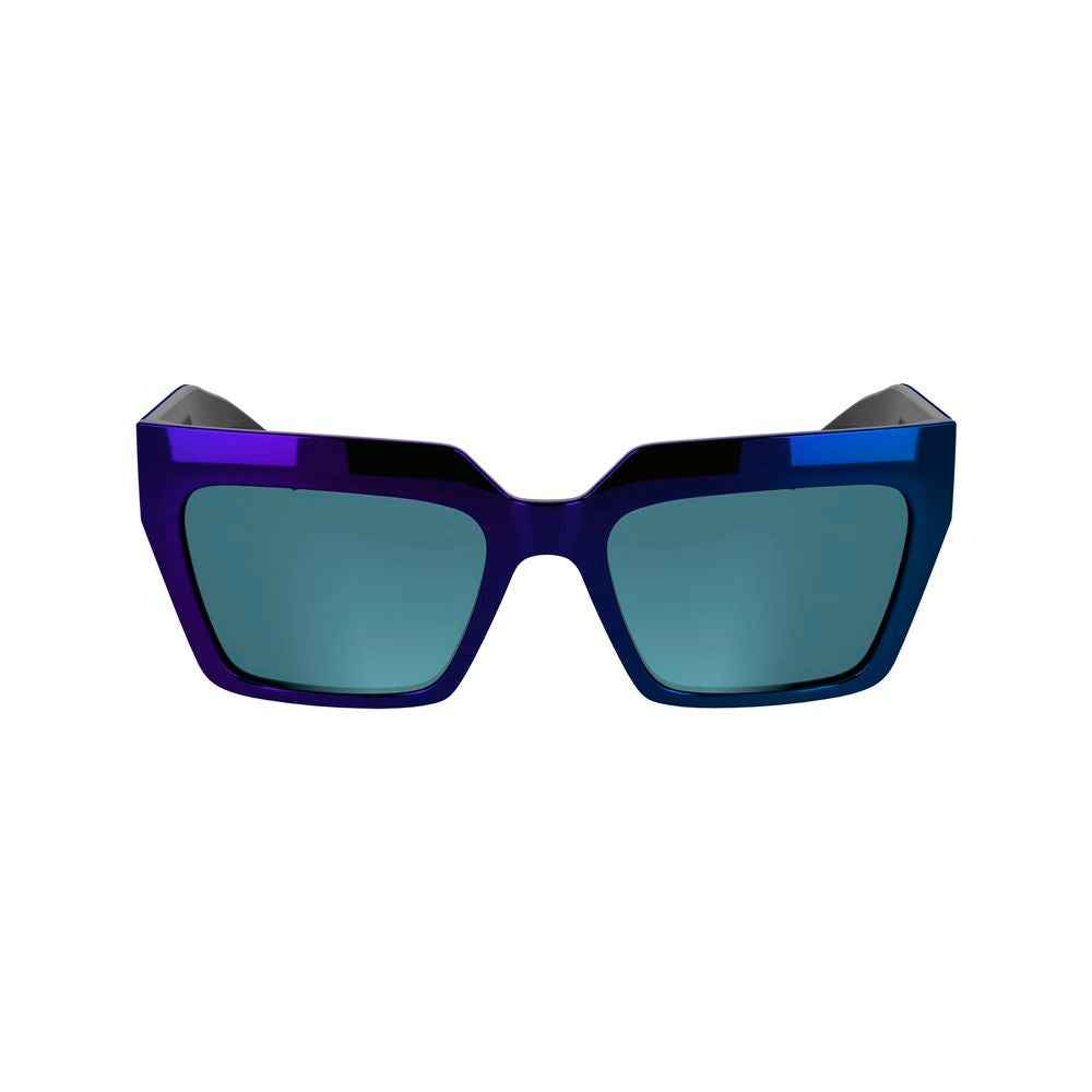 Karl Lagerfeld Blue Injected Sunglasses