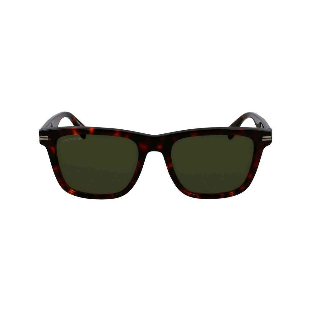Lacoste Brown Acetate Sunglasses