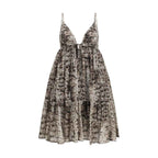 PINKO Beige Cotton Casual Dress