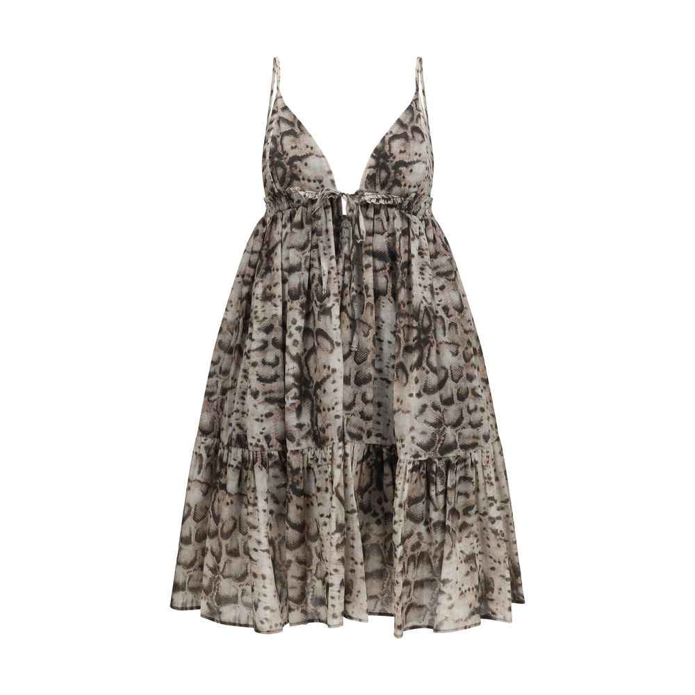 PINKO Beige Cotton Casual Dress