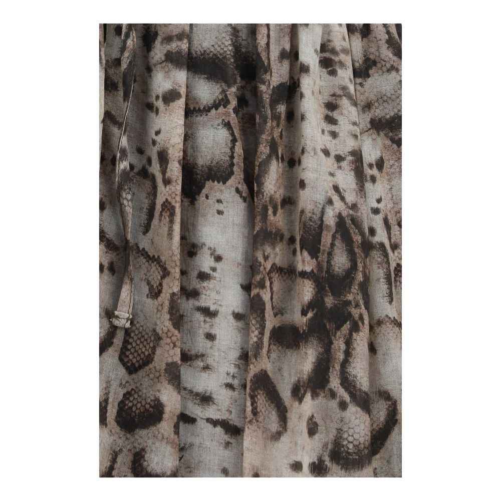 PINKO Beige Cotton Casual Dress
