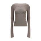 Rick Owens Gray Viscose Shirt
