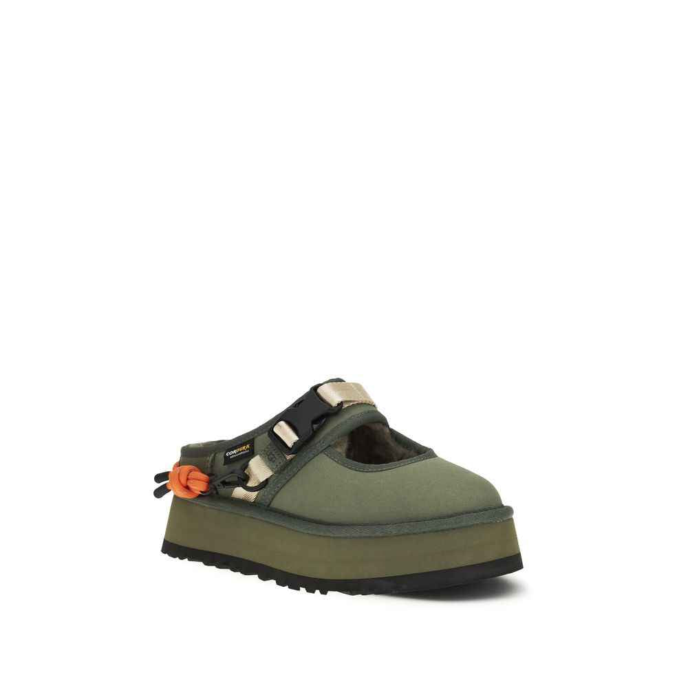UGG Bicolor Polyester Mules