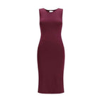 SA SU PHI Purple Silk Long Dress