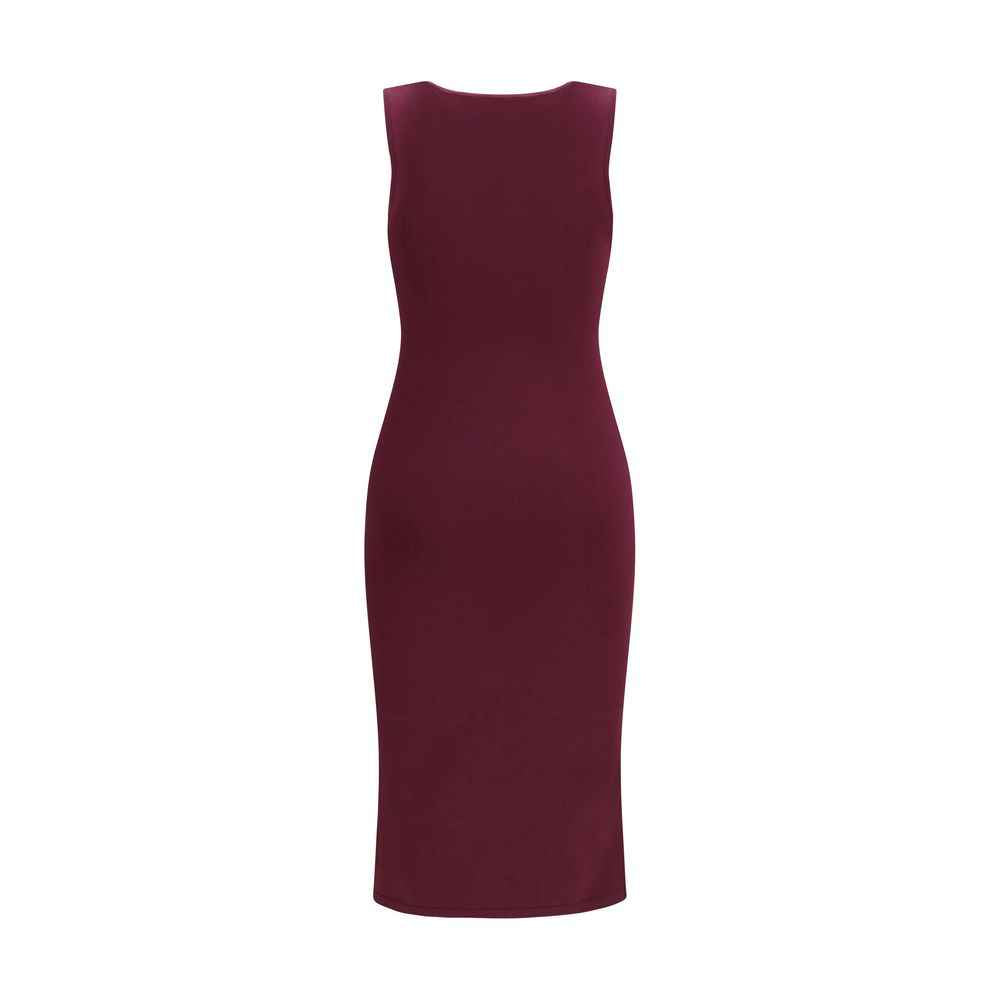 SA SU PHI Purple Silk Long Dress