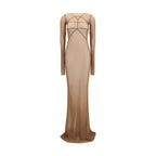 Rick Owens Brown Polyamide Casual Dress