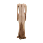 Rick Owens Brown Polyamide Casual Dress