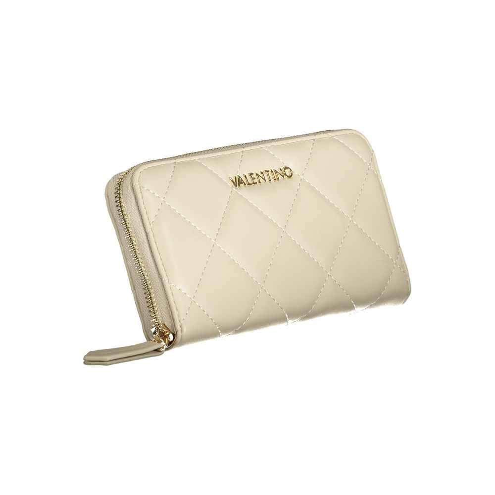 Mario Valentino Beige Polyurethane Women Wallet