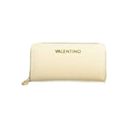 Mario Valentino Beige Polyurethane Women's Wallet