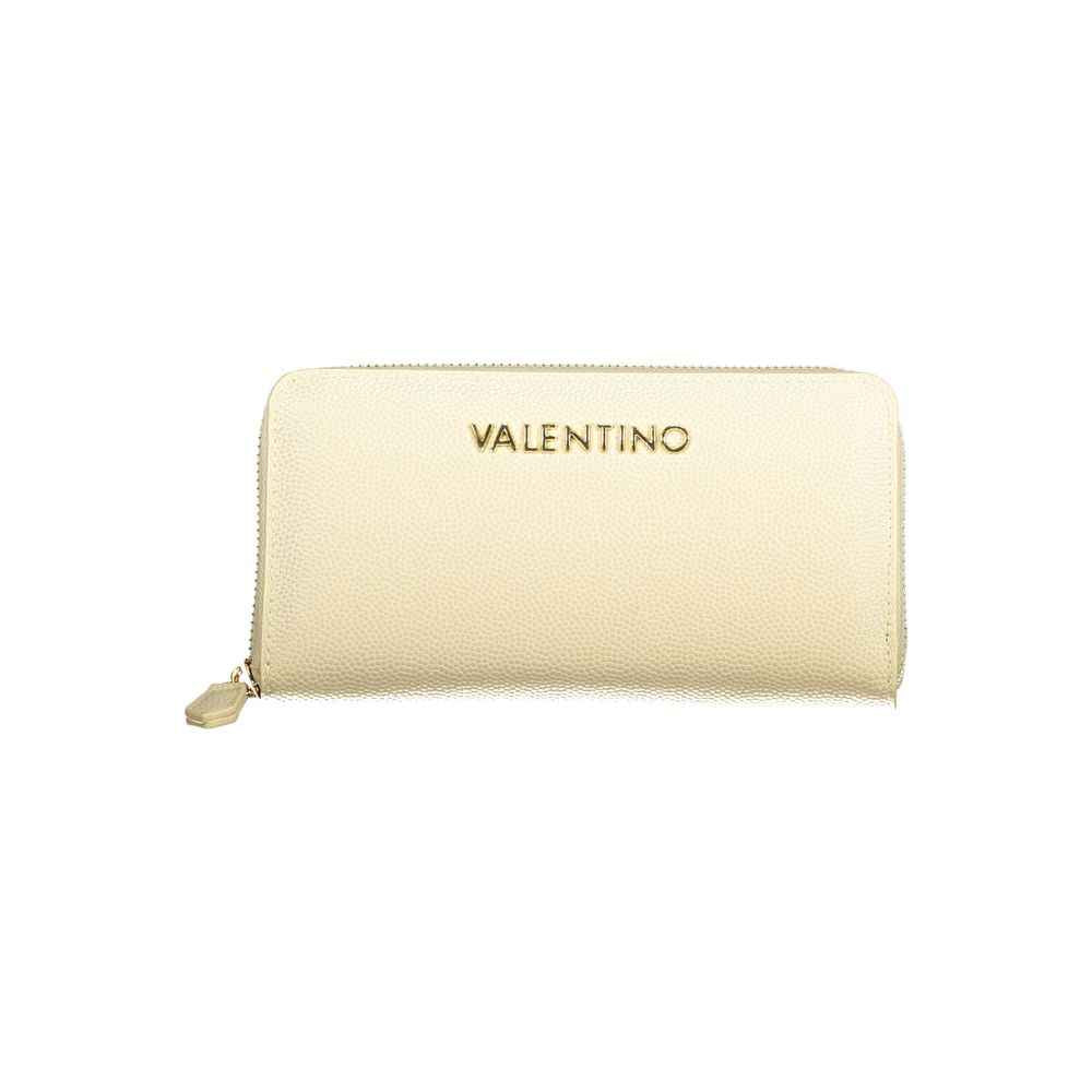 Mario Valentino Beige Polyurethane Women's Wallet
