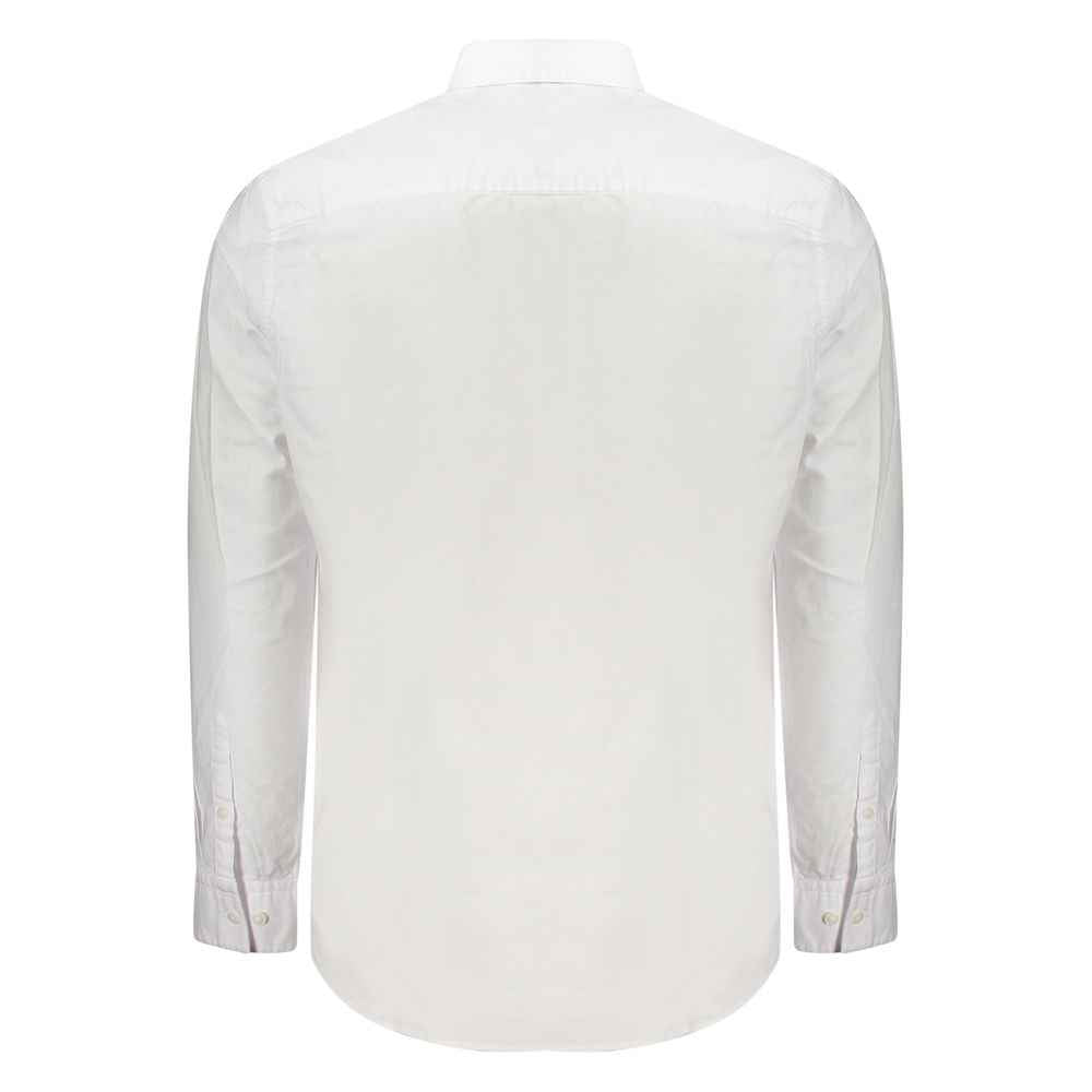Calvin Klein Bianco Cotton Men Shirt