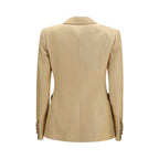 Blazé Milano Beige Linen Blazer