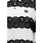 Dolce & Gabbana White Cotton Polo Shirt