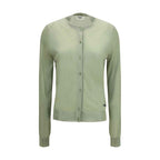 Fendi Bicolor Viscose Cardigan
