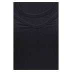 ALAINPAUL Black Lyocell Tank Tops