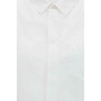 ALAINPAUL White Cotton Shortsleeve Shirt