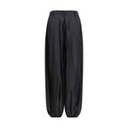 The Latest Black Polyester Casual Pants