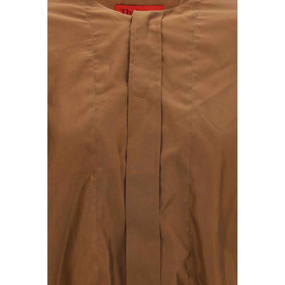 The Latest Brown Lycra Shirt