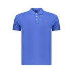 Norway 1963 Blue Cotton Men's Polo Shirt