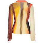 Desigual Beige Polyester Pattern Shirt