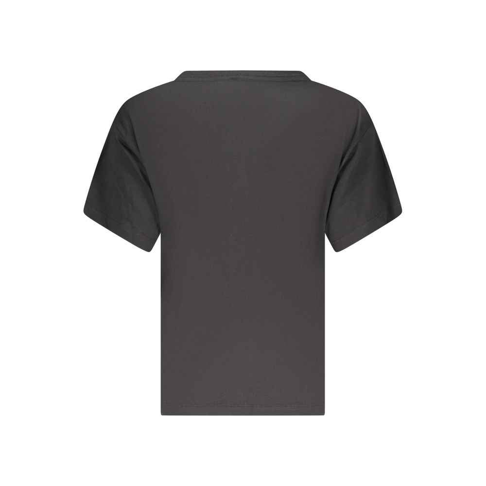 Pepe Jeans Black Cotton Women T-Shirt