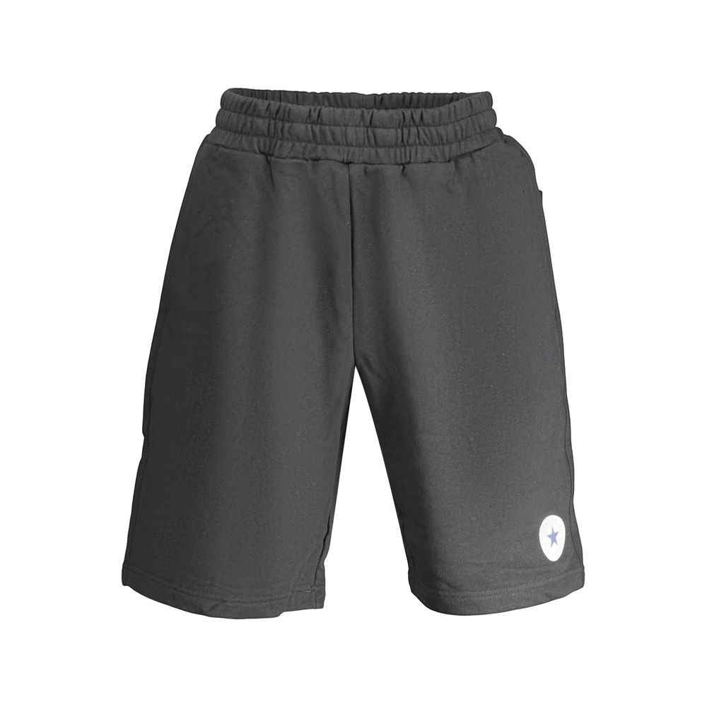 Converse Black Cotton Men's Sweatpants