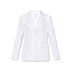Bottega Veneta White Cotton Blazer