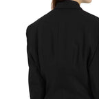Balenciaga Black Wool Coat
