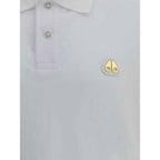 Moose Knuckles White Cotton Polo Shirt