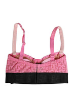 Dolce & Gabbana Pink Semi-Pad Underwire Balconette Bra Underwear