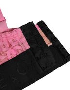 Dolce & Gabbana Pink Semi-Pad Underwire Balconette Bra Underwear
