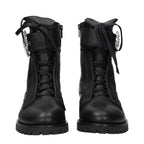 Jimmy Choo Black Leather Ankle Boots