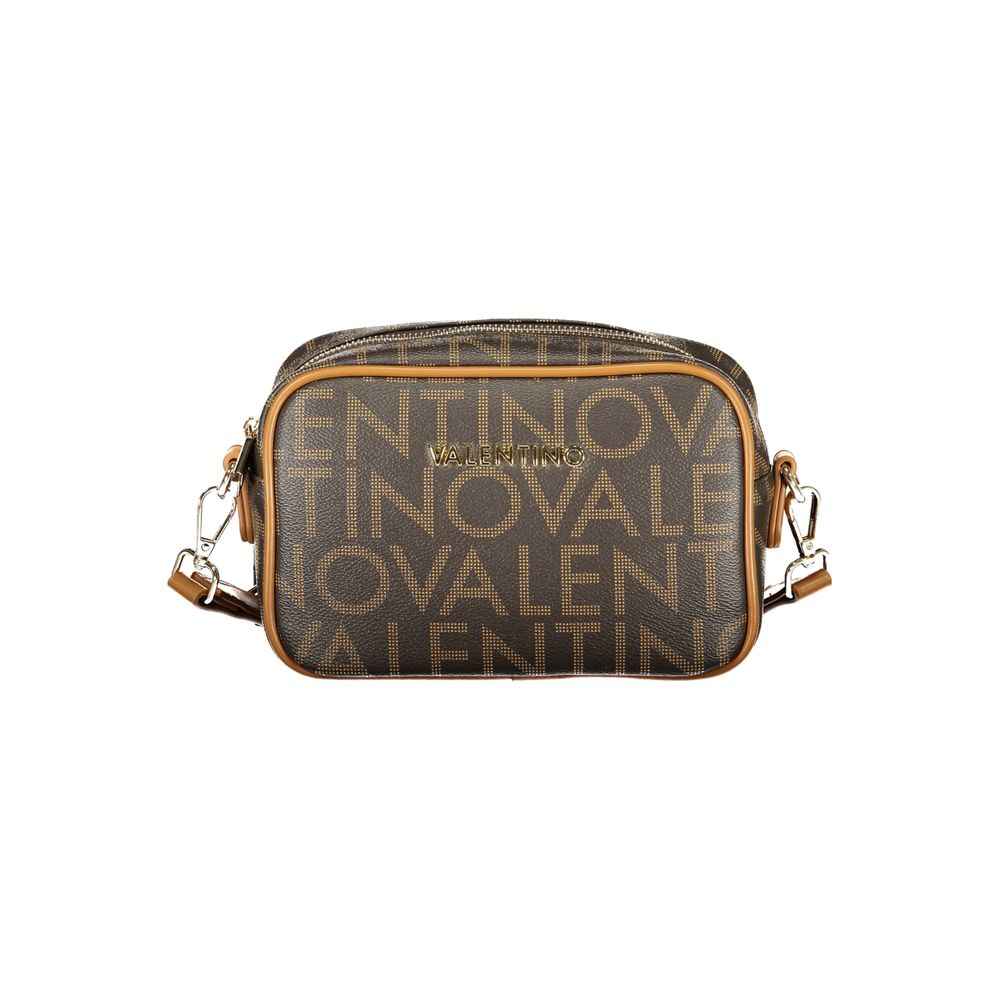 Mario Valentino Brown Polyurethane Women's Bag