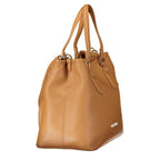 Mario Valentino Brown Polyurethane Womens Bag