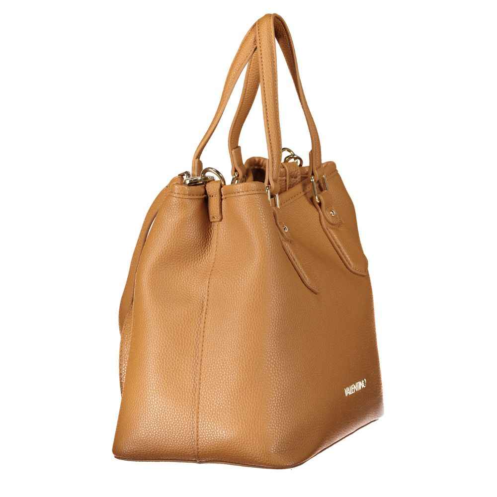Mario Valentino Brown Polyurethane Womens Bag